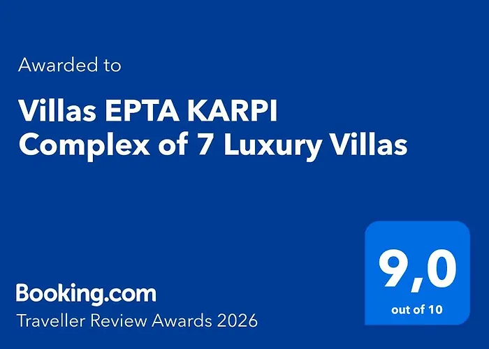 Villa Epta Karpi Complex Of 7 Luxury