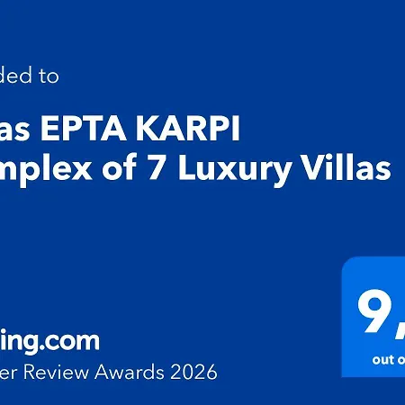 Vilă Epta Karpi Complex Of 7 Luxury